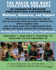 Upcoming event to honor suicide prevention month in September.